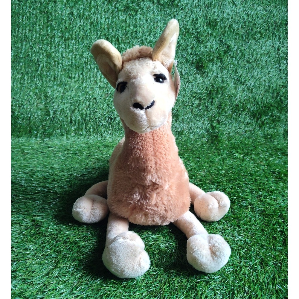 GUND Loretta Llama Stuffed Plush Animal 16 Inch Light Brown Soft Toy 30086